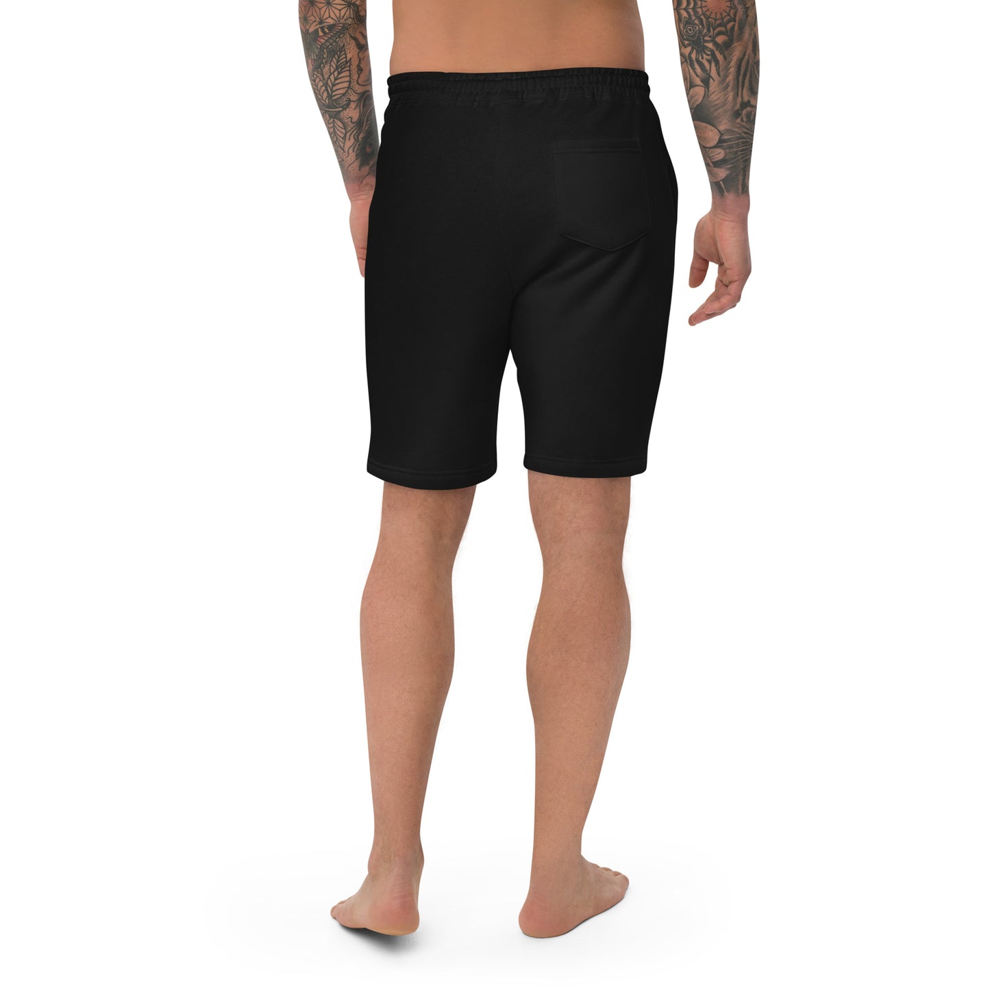 Men's fleece shorts (noir)