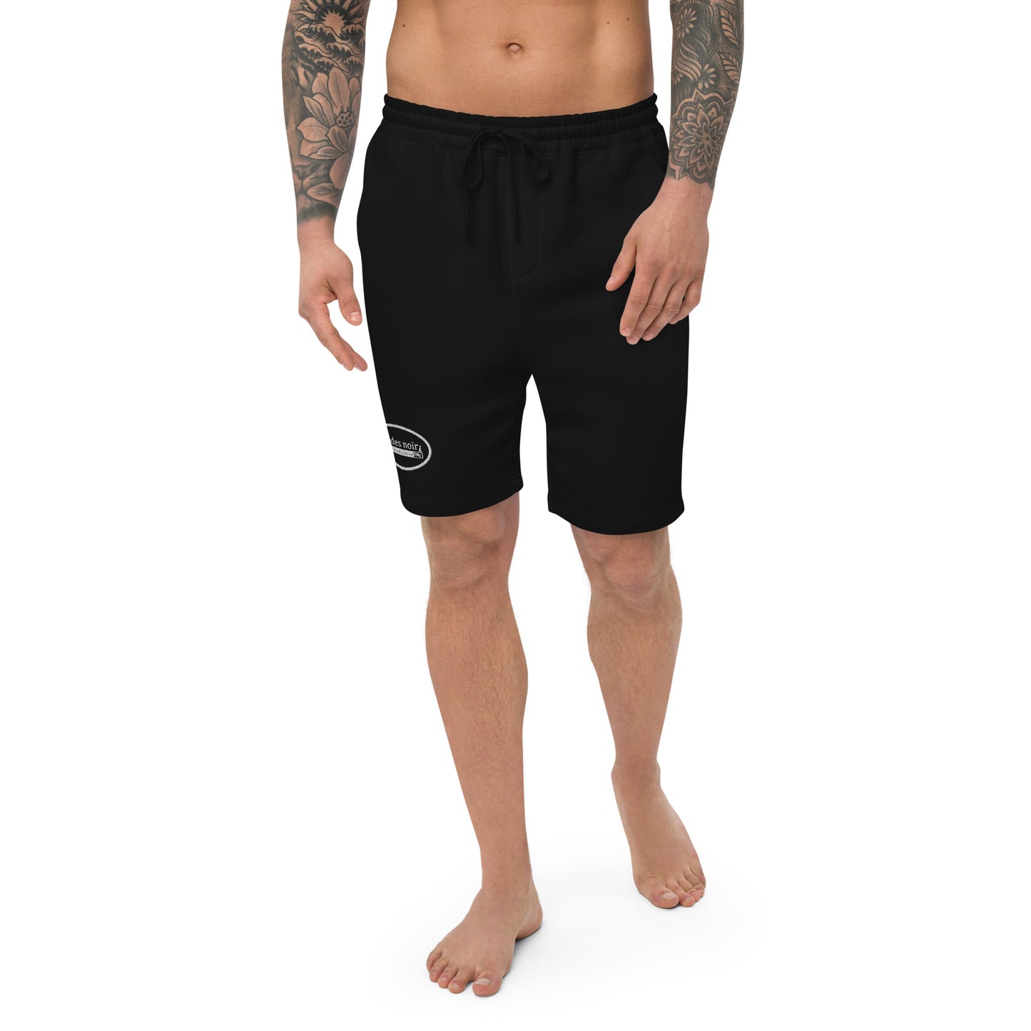 Men's fleece shorts (noir)