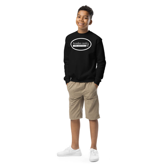 The Journey Black Youth Crewneck Sweatshirt